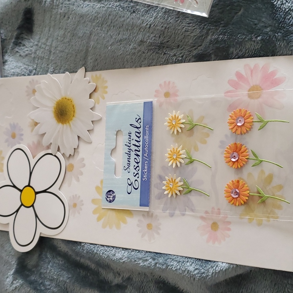 💥Flowers Scrapbooking Bundle Stickers Embellishments Friends Love Bloom - Picture 3 of 9